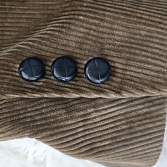 Vintage 911 Collection Olive Green Corduroy Blazer-please read full description - Picture 9 of 12